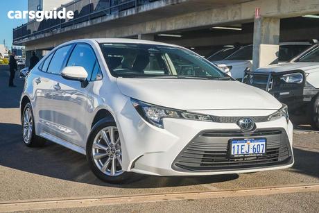 White 2024 Toyota Corolla Sedan Ascent Sport