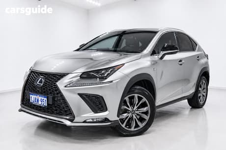 Silver 2021 Lexus NX300 Wagon F Sport (Fwd)