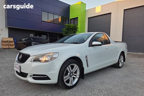 White 2016 Holden UTE Utility