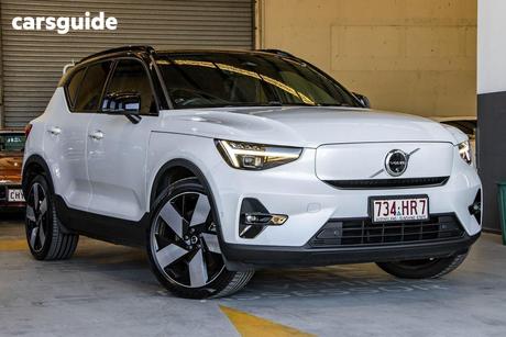 White 2023 Volvo XC40 Wagon Recharge Twin Pure Electric