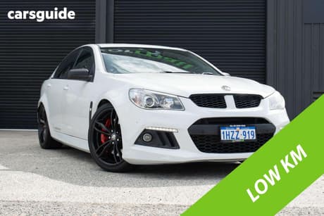 White 2015 HSV Clubsport Sedan R8 R