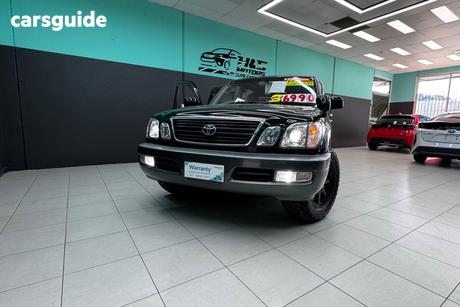 Black 1999 Toyota Landcruiser SUV VX (4X4) UZJ100R