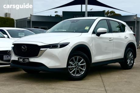 White 2025 Mazda CX-5 Wagon G25 Maxx Sport (Fwd)