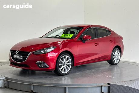Red 2016 Mazda 3 Sedan Sp25 Gt