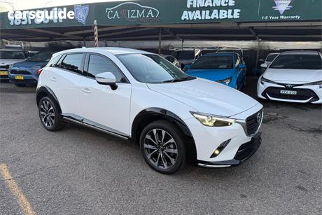 White 2022 Mazda CX-3 Wagon Stouring (Fwd)