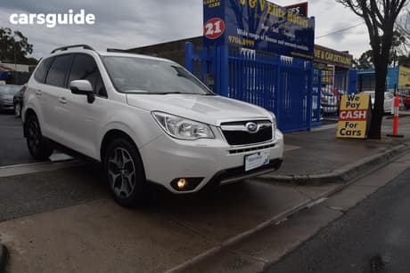 White 2015 Subaru Forester Wagon 2.0D-S