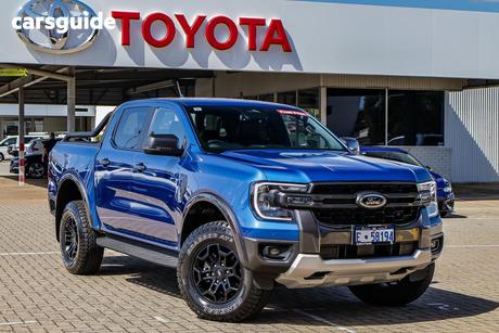 Blue 2024 Ford Ranger Double Cab Pick Up Tremor