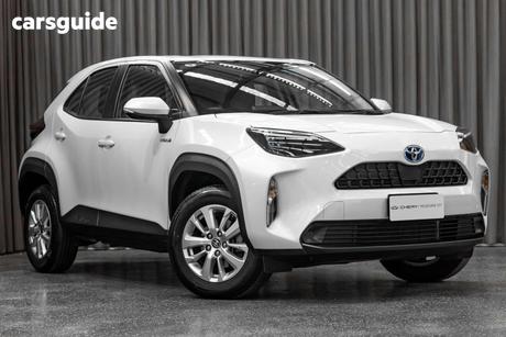 White 2022 Toyota Yaris Cross Wagon Gx Hybrid