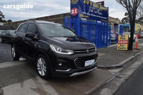 Black 2017 Holden Trax Wagon Lt
