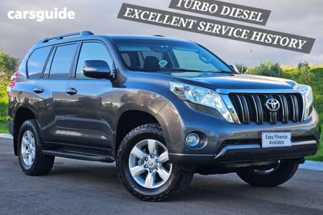 Grey 2017 Toyota Landcruiser Prado Wagon Gxl (4X4)