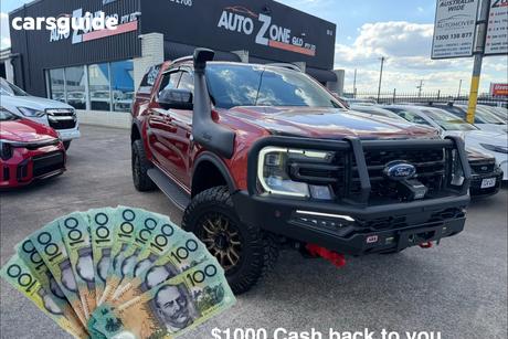 Orange 2023 Ford Ranger Double Cab Pick Up Wildtrak 3.0 (4X4)