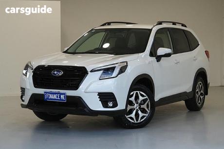 White 2025 Subaru Forester Wagon 2.5I (Awd) Luxury
