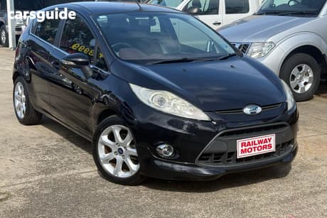 Black 2009 Ford Fiesta Hatchback Zetec