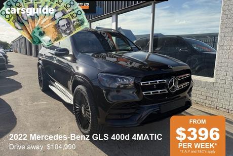 Black 2022 Mercedes-Benz Gls400 Wagon D 4Matic