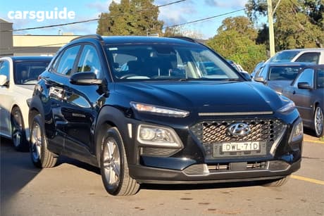 Black 2017 Hyundai Kona Wagon Active