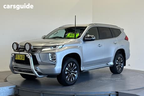 Silver 2023 Mitsubishi Pajero Sport Wagon Gls (4Wd) 7 Seat
