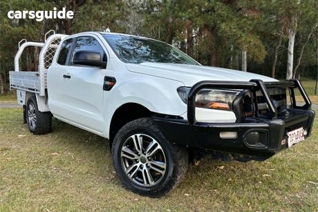 White 2016 Ford Ranger Super Cab Chassis Xl 3.2 (4X4)