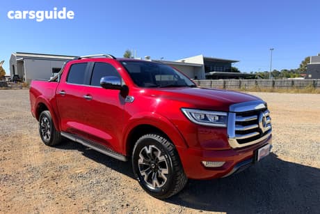 Red 2022 GWM UTE Dual Cab Utility Cannon-L (4X4)