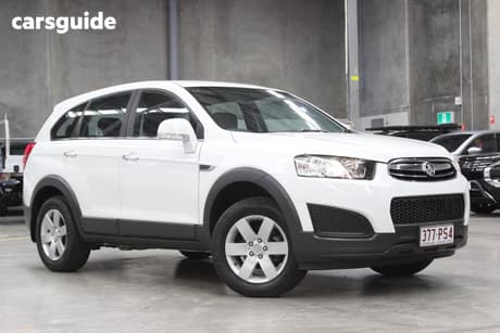 White 2014 Holden Captiva Wagon 7 Ls (Fwd)