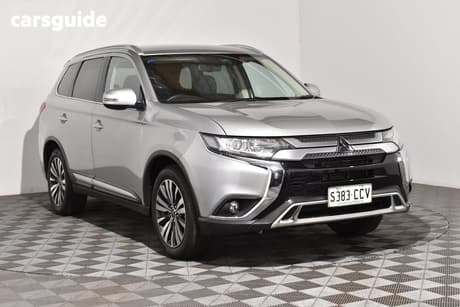 Silver 2019 Mitsubishi Outlander Wagon Ls 7 Seat (2Wd)