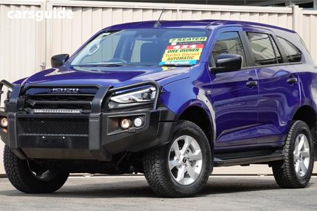 Blue 2023 Isuzu MU-X Wagon Ls-M (4X4)