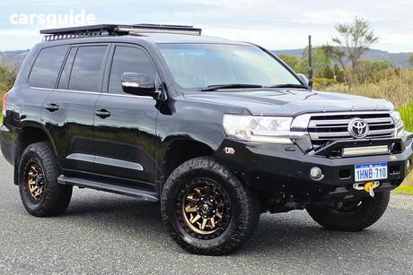 Black 2020 Toyota Landcruiser Wagon Lc200 Vx (4X4)