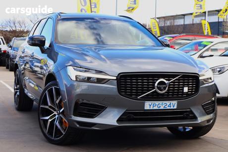 Grey 2021 Volvo XC60 Wagon T8 Phev Polestar (Awd)