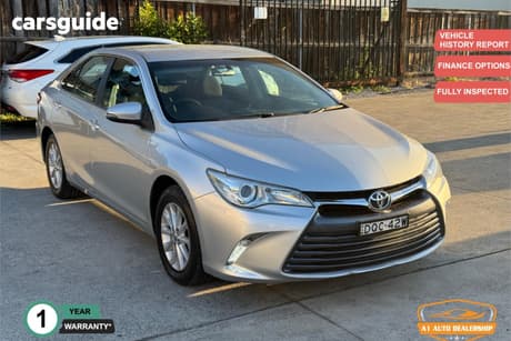 Silver 2015 Toyota Camry Sedan Altise