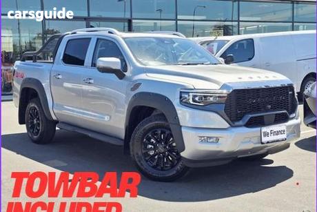 Silver 2026 Foton Tunland Dual Cab Pick-up V9-S (4X4)