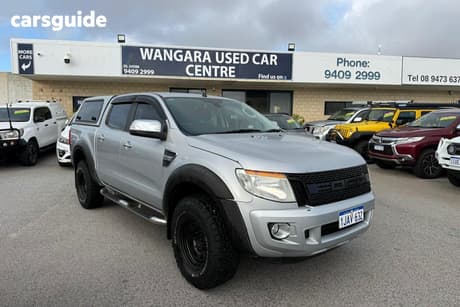 Silver 2015 Ford Ranger Dual Cab Utility Xlt 3.2 (4X4)