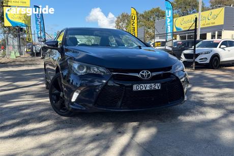 Blue 2015 Toyota Camry Sedan Atara Sx