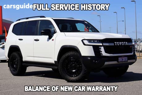 White 2024 Toyota Landcruiser Wagon Lc300 Gr-S (4X4)