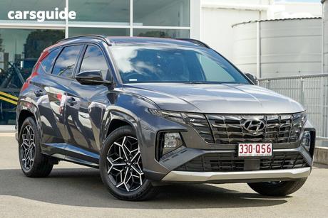 Grey 2021 Hyundai Tucson Wagon Highlander (Awd)