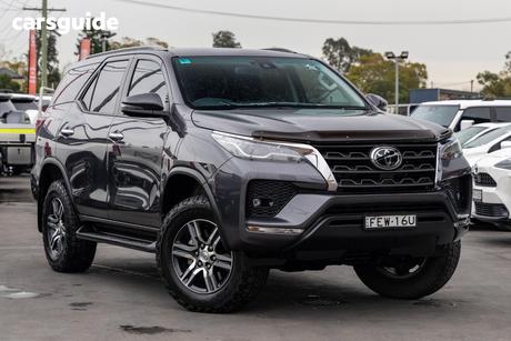 Grey 2023 Toyota Fortuner Wagon Gxl