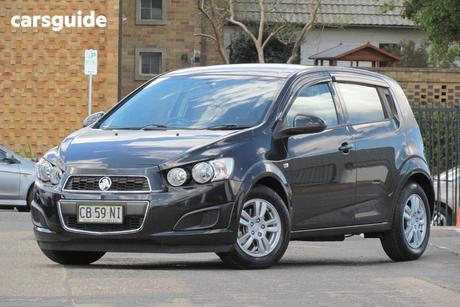 Black 2014 Holden Barina Hatchback Cd