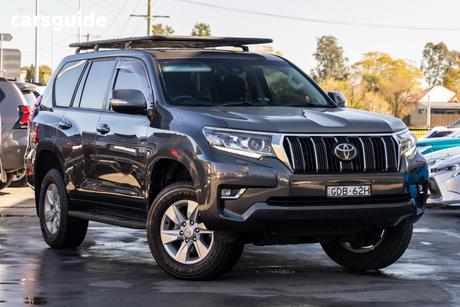 Grey 2020 Toyota Landcruiser Prado Wagon Gxl