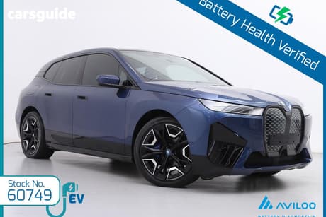 Blue 2023 BMW IX Wagon Xdrive40