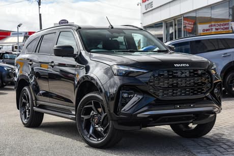 Black 2026 Isuzu MU-X Wagon X-Terrain (4X4)