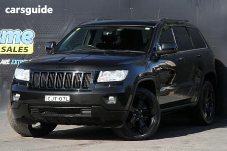 Black 2012 Jeep Grand Cherokee Wagon Laredo (4X4)