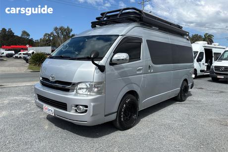 Silver 2008 Toyota HiAce OtherCar