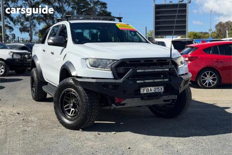 White 2018 Ford Ranger Double Cab Pick Up Raptor 2.0 (4X4)