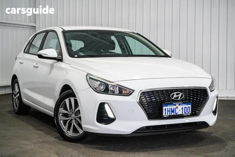 White 2019 Hyundai I30 Hatchback Active