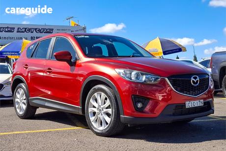Red 2012 Mazda CX-5 Wagon Grand Tourer (4X4)