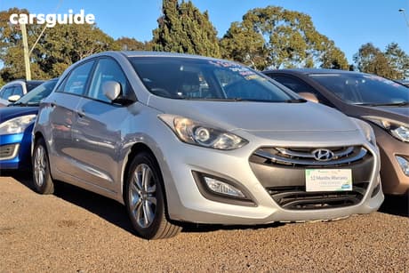 Silver 2014 Hyundai I30 Wagon Tourer Active 1.6 Gdi