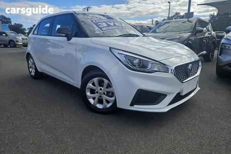 White 2022 MG MG3 Hatchback Core