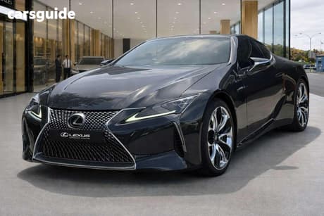 Black 2022 Lexus LC500 Coupe Luxury