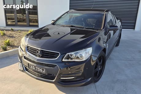 Black 2013 Holden UTE Utility Sv6