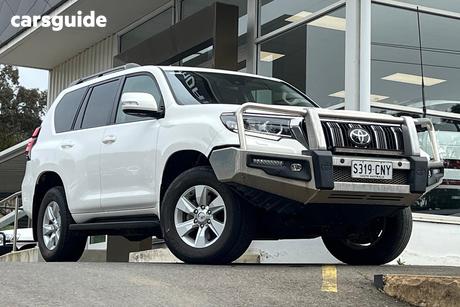 White 2022 Toyota Landcruiser Prado Wagon Gxl