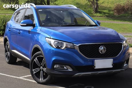 Blue 2018 MG ZS Wagon Essence