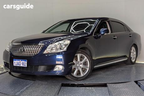 Blue 2009 Toyota Crown Sedan MAJESTA G TYPE 4DR SEDAN 8SP AUTO 4.6I